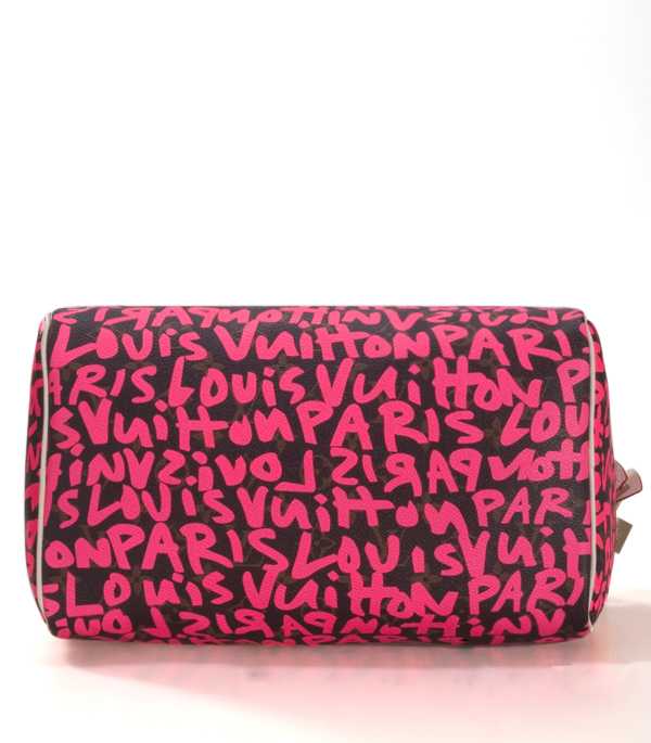 7A Replica Louis Vuitton Monagram Canvas Graffiti Speedy 30 M93704